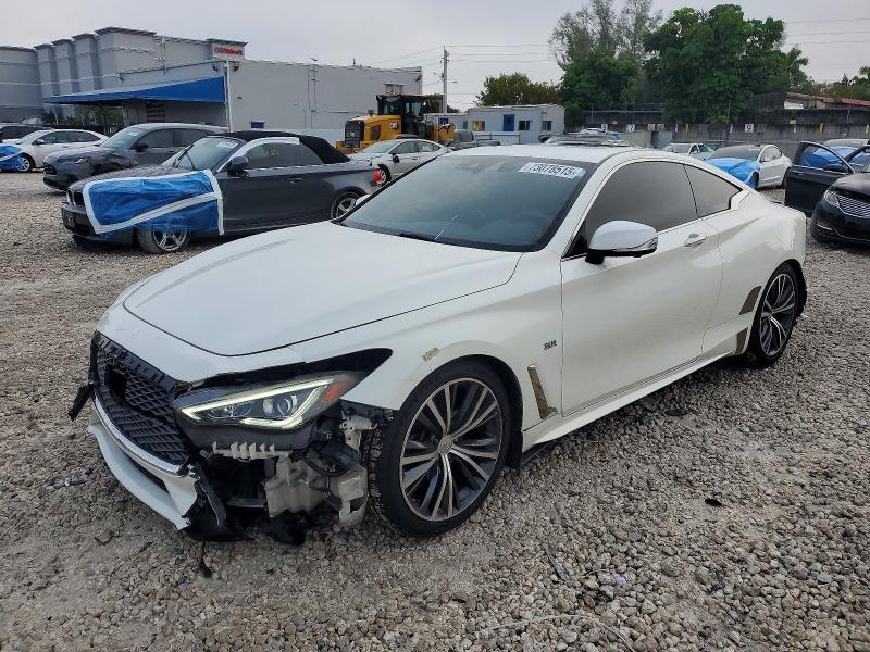 INFINITI Q60 LUXE 3 2018 with VIN JN1EV7EK2JM343190 - Photo from auction