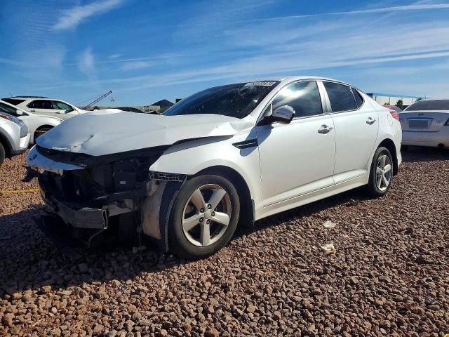 KIA OPTIMA LX 2015 with VIN KNAGM4A79F5536394 - Photo from auction