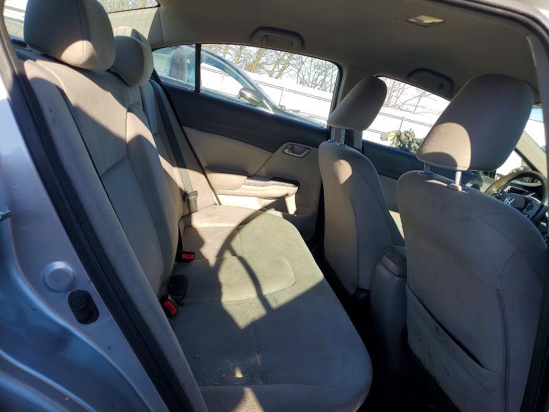 Photo 10 from auction – 2013 HONDA CIVIC LX with VIN 2HGFB2F52DH594127