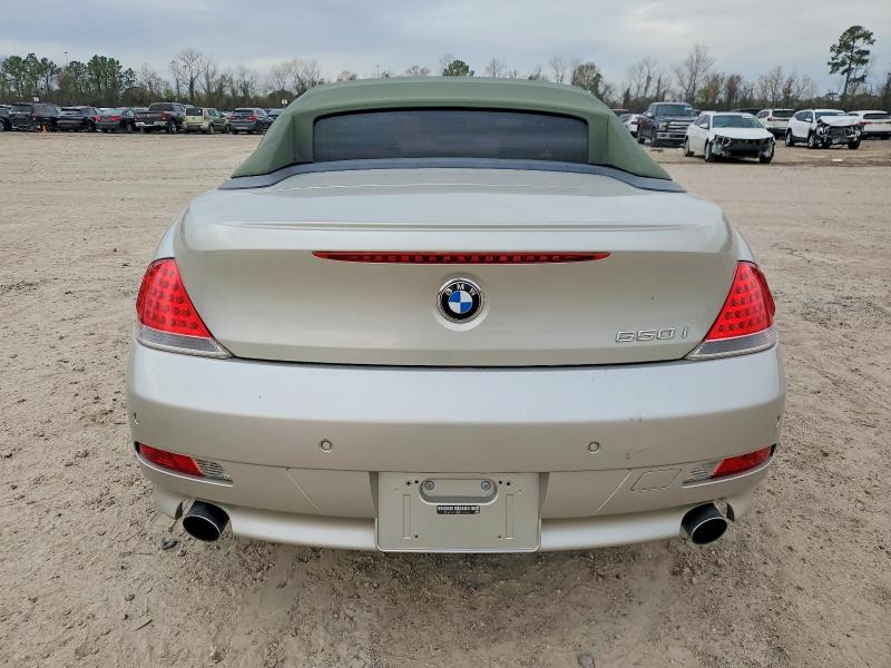 Photo 6 from auction – 2007 BMW 650 I with VIN WBAEK13547CN81036
