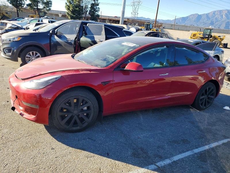 TESLA MODEL 3 2022 with VIN 5YJ3E1EA2NF362443 - Photo from auction