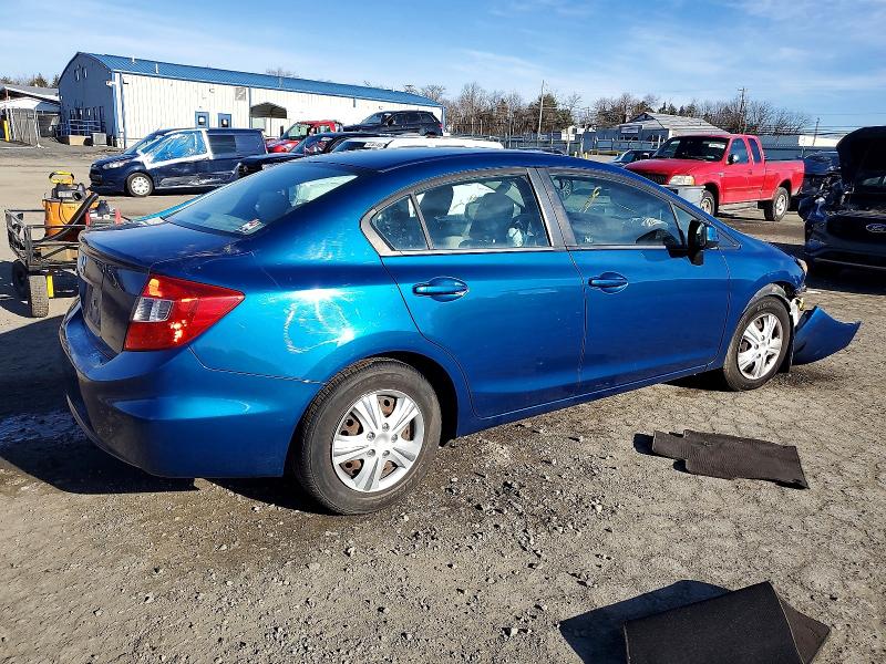 Photo 3 from auction – 2012 HONDA CIVIC LX with VIN 19XFB2F50CE333362