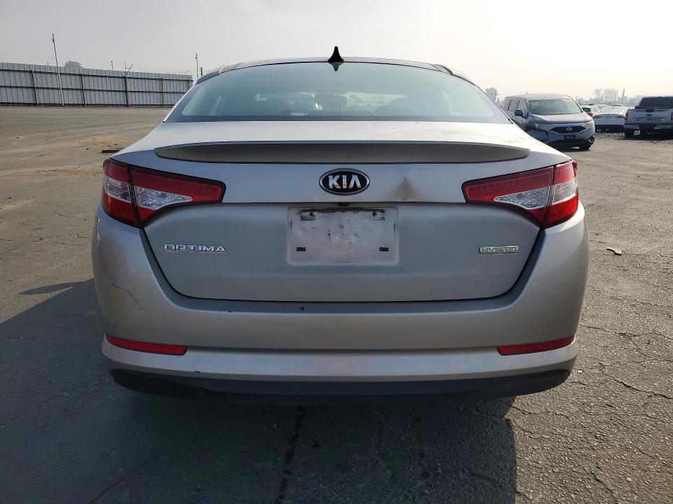 Photo 6 from auction – 2012 KIA OPTIMA HYBRID with VIN KNAGM4AD4C5025385