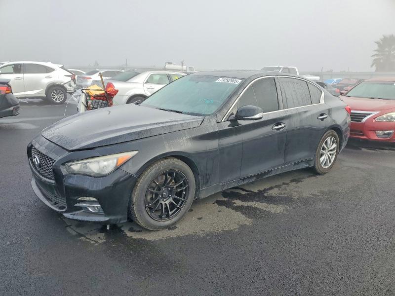 INFINITI Q50 BASE 2015 with VIN JN1BV7AP0FM342986 - Photo from auction