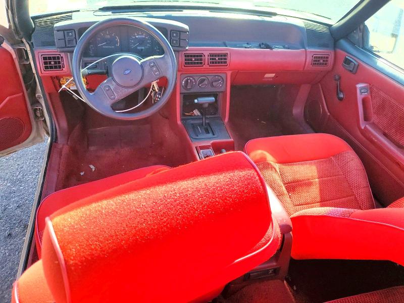 Photo 8 from auction – 1987 FORD MUSTANG with VIN 1FABP44A0HF226360