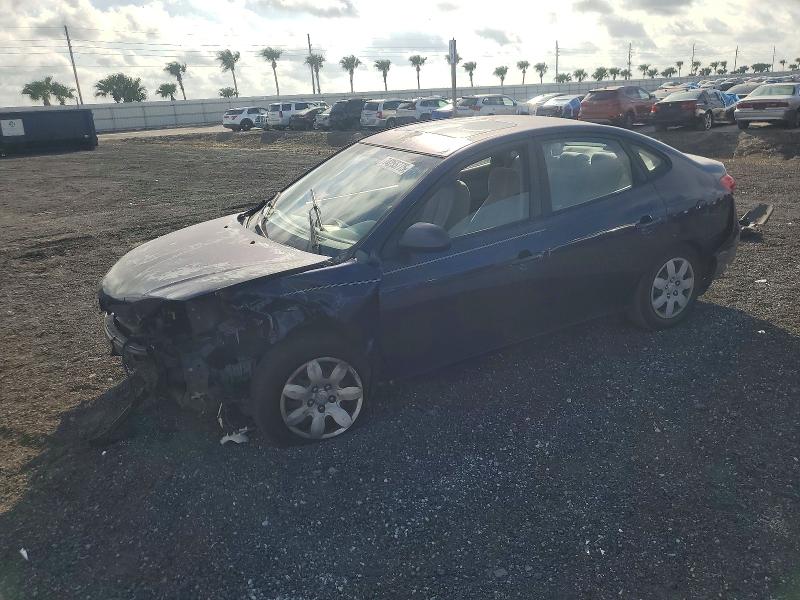 HYUNDAI ELANTRA GL 2007 with VIN KMHDU46D17U257576 - Photo from auction