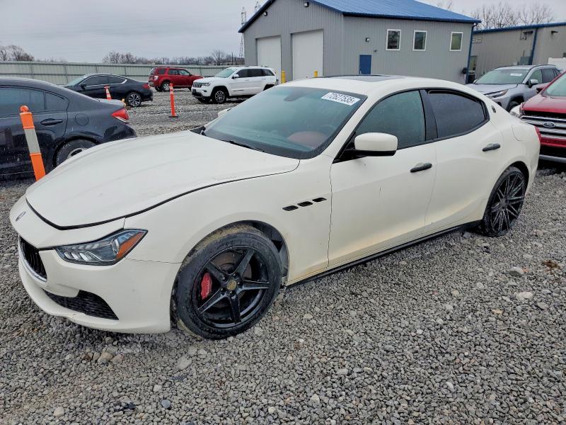 MASERATI GHIBLI 2016 with VIN ZAM57XSA6G1187177 - Photo from auction