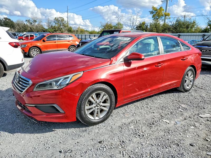 HYUNDAI SONATA SE 2017 with VIN 5NPE24AF2HH519835 - Photo from auction