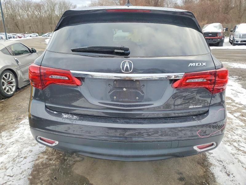 Photo 6 from auction – 2016 ACURA MDX with VIN 5FRYD4H44GB020641
