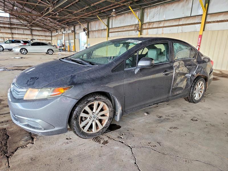HONDA CIVIC EXL 2012 with VIN 2HGFB2F97CH506836 - Photo from auction
