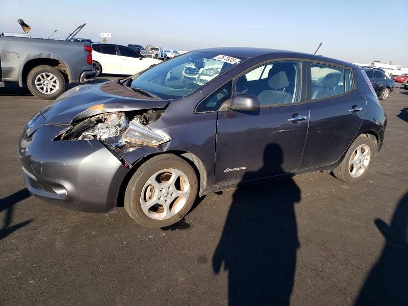 NISSAN LEAF S 2013 with VIN 1N4AZ0CP9DC421258 - Photo from auction
