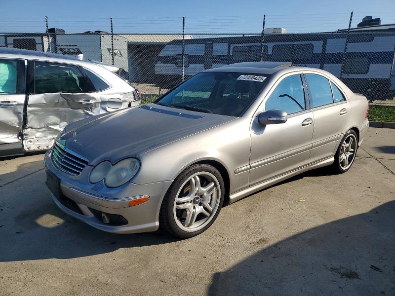 MERCEDES-BENZ C 2005 with VIN WDBRF76J25F663118 - Photo from auction