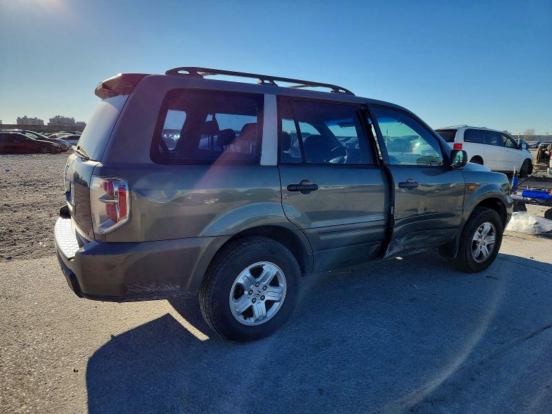 Photo 3 from auction – 2007 HONDA PILOT LX with VIN 5FNYF28187B046780
