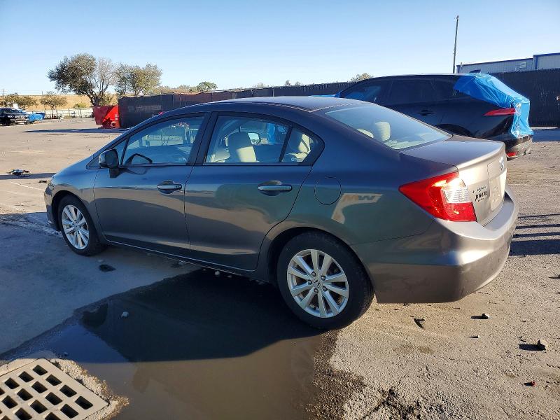 Photo 2 from auction – 2012 HONDA CIVIC EX with VIN 2HGFB2F86CH587237