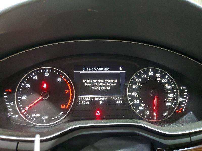 صورة رقم 9 من المزاد - 2017 AUDI A4 PREMIUM مع VIN WAUANAF42HN028125