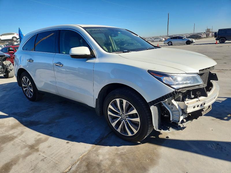 Photo 4 from auction – 2015 ACURA MDX TECHNO with VIN 5FRYD3H41FB010576