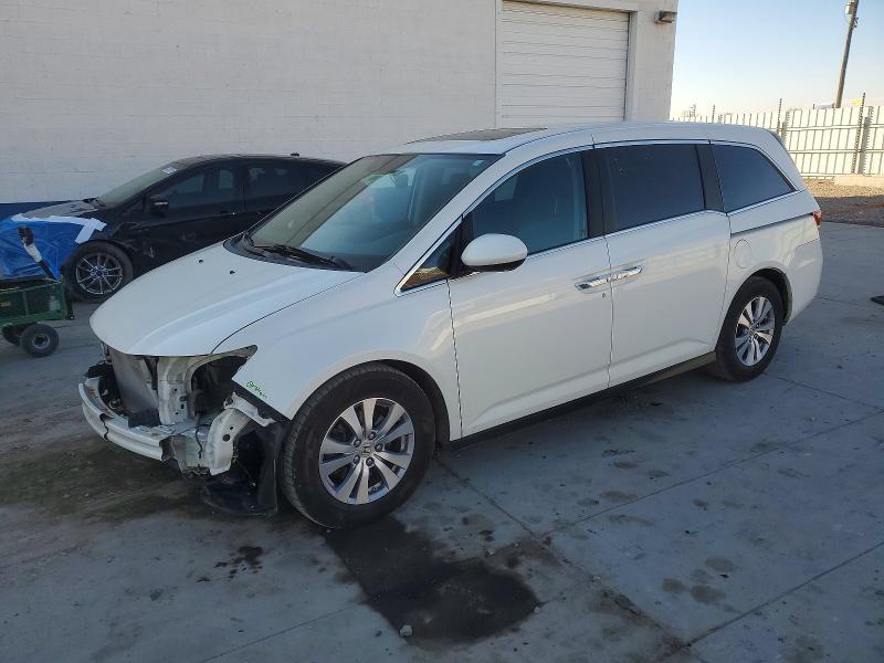 HONDA ODYSSEY EX 2015 with VIN 5FNRL5H69FB086018 - Photo from auction