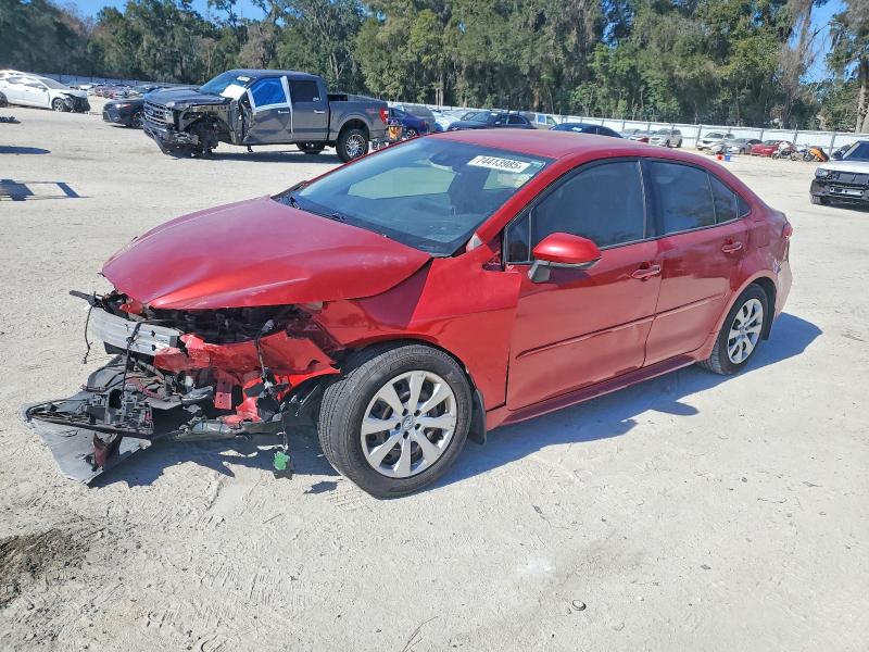 TOYOTA COROLLA 2021 with VIN JTDEPMAE6MJ138645 - Photo from auction