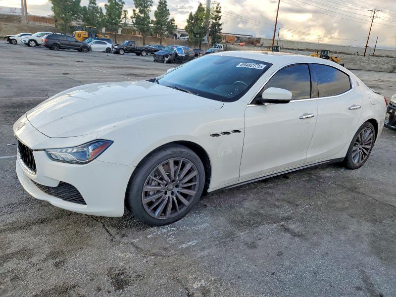 MASERATI GHIBLI 2017 with VIN ZAM57XSA3H1197232 - Photo from auction