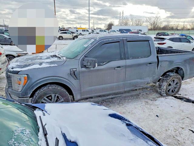FORD F150 2021 with VIN 1FTEW1EP6MFA48525 - Photo from auction