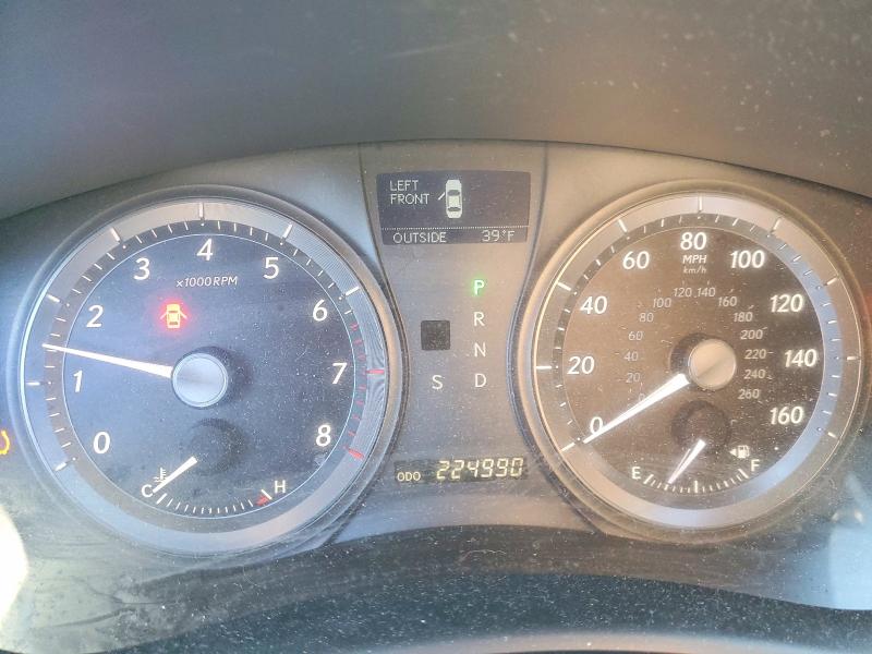 Photo 9 from auction – 2008 LEXUS ES with VIN JTHBJ46G782257639