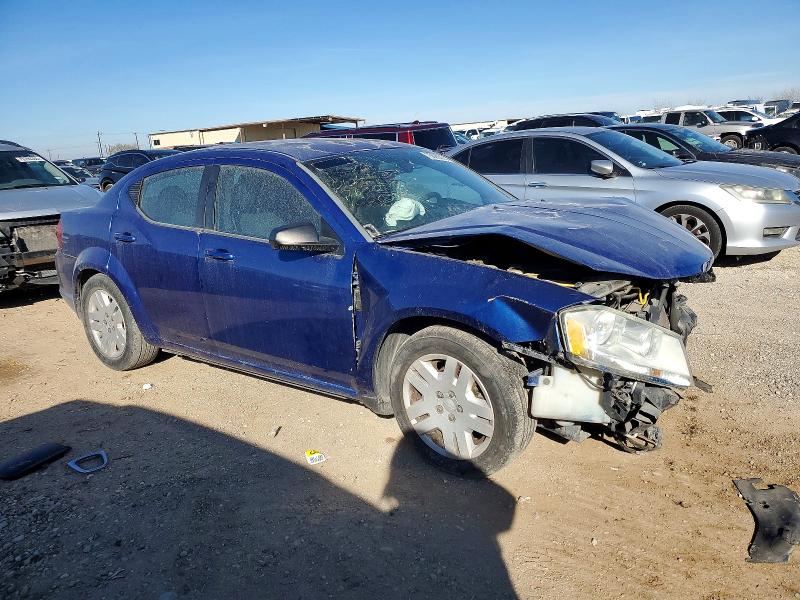 Photo 4 from auction – 2012 DODGE AVENGER with VIN 1C3CDZAB2CN260076