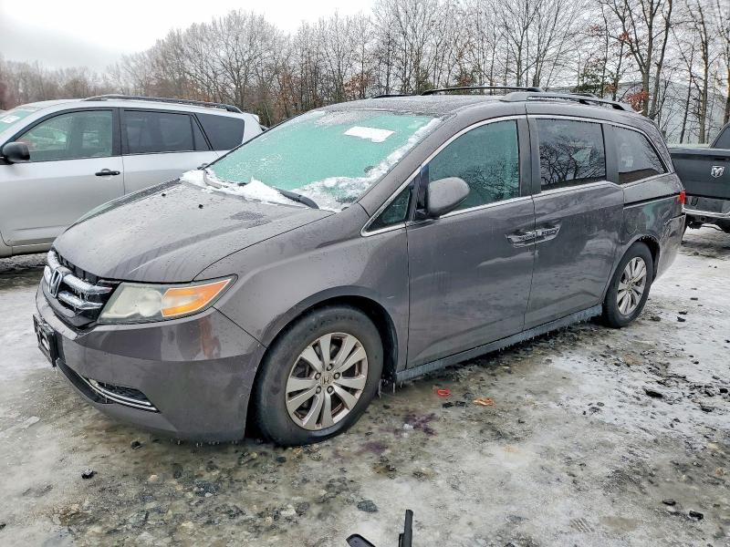 HONDA ODYSSEY EX 2015 with VIN 5FNRL5H66FB017139 - Photo from auction