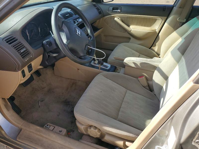 Photo 7 from auction – 2003 HONDA CIVIC LX with VIN 2HGES16593H620324