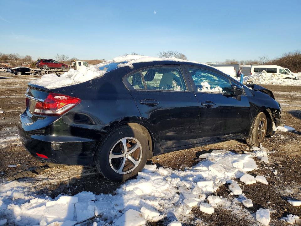 Photo 3 from auction – 2015 HONDA CIVIC SE with VIN 19XFB2F76FE298042