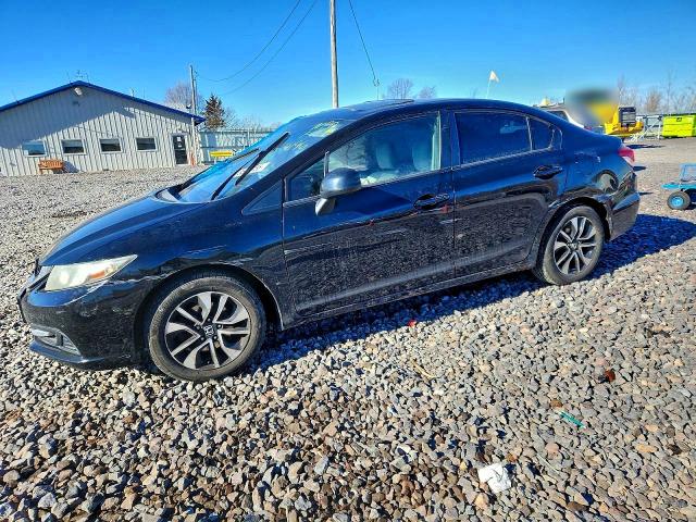 HONDA CIVIC EX 2013 with VIN 19XFB2F89DE014196 - Photo from auction