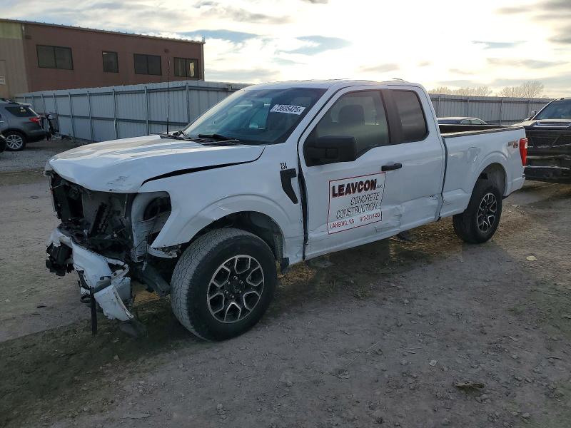 FORD F150 SUPER 2023 with VIN 1FTEX1EPXPKD77317 - Photo from auction