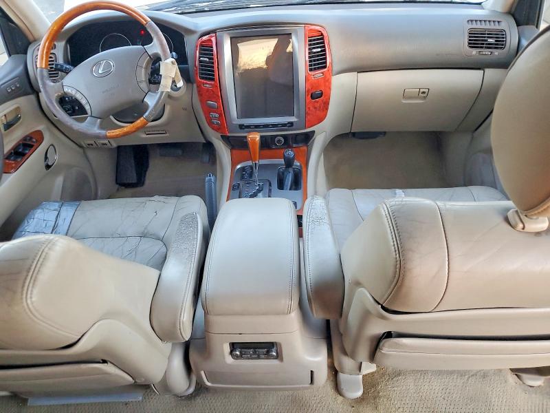 Photo 8 from auction – 2003 LEXUS LX 470 with VIN JTJHT00W733525779