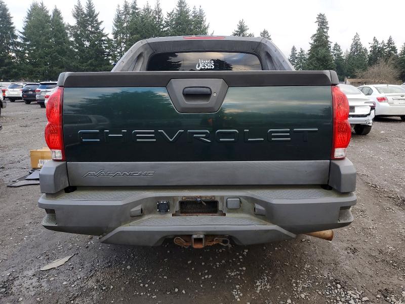 Photo 6 from auction – 2002 CHEVROLET AVALANCHE with VIN 3GNEK13TX2G128389