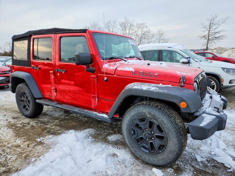 Photo 4 from auction – 2015 JEEP WRANGLER U with VIN 1C4BJWDG9FL509995