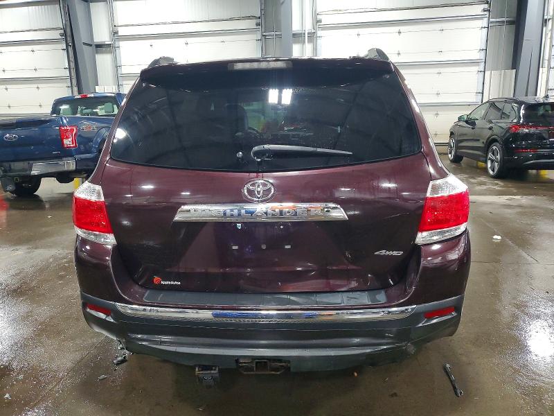 Photo 6 from auction – 2012 TOYOTA HIGHLANDER with VIN 5TDDK3EH5CS165894
