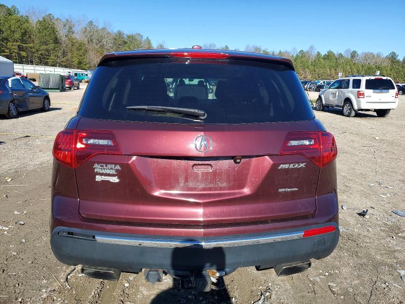 Photo 6 from auction – 2012 ACURA MDX TECHNO with VIN 2HNYD2H31CH504570