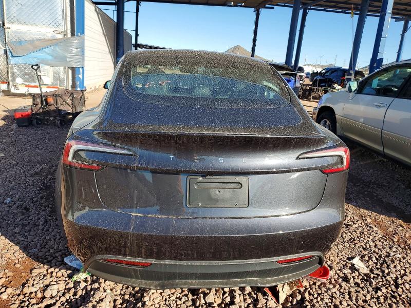 Photo 6 from auction – 2025 TESLA MODEL 3 with VIN 5YJ3E1EA6SF080592
