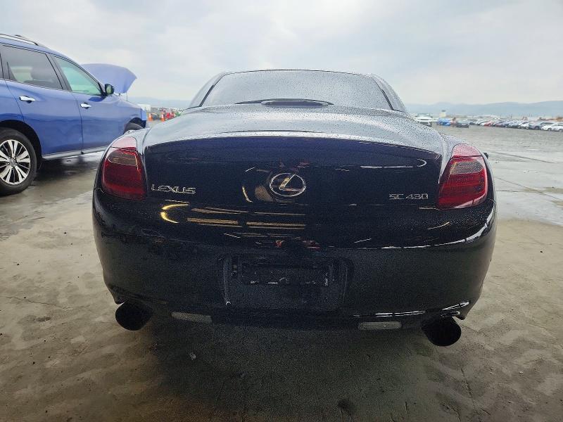 Photo 6 from auction – 2006 LEXUS SC with VIN JTHFN48Y169003876