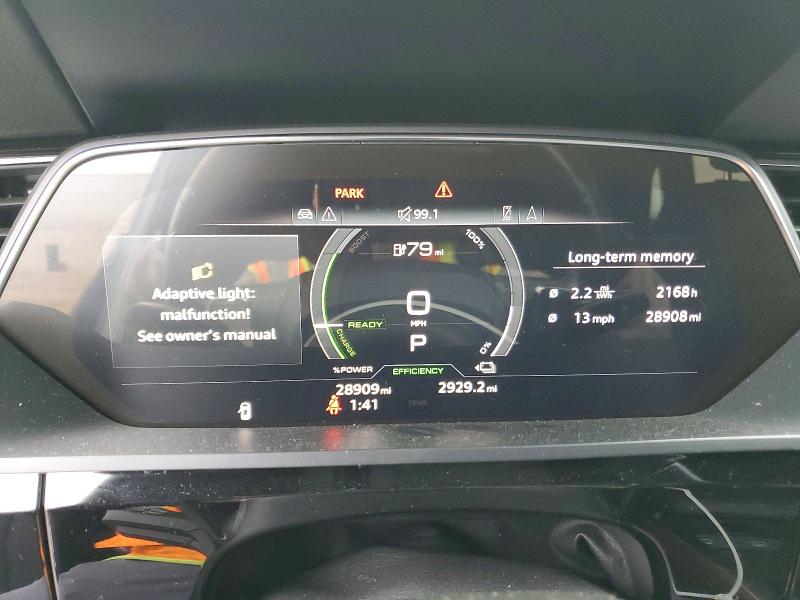 Photo 9 from auction – 2022 AUDI E-TRON PRE with VIN WA1AAAGEXNB010419