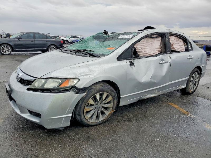 Photo 1 from auction – 2009 HONDA CIVIC EX with VIN 19XFA16859E021523