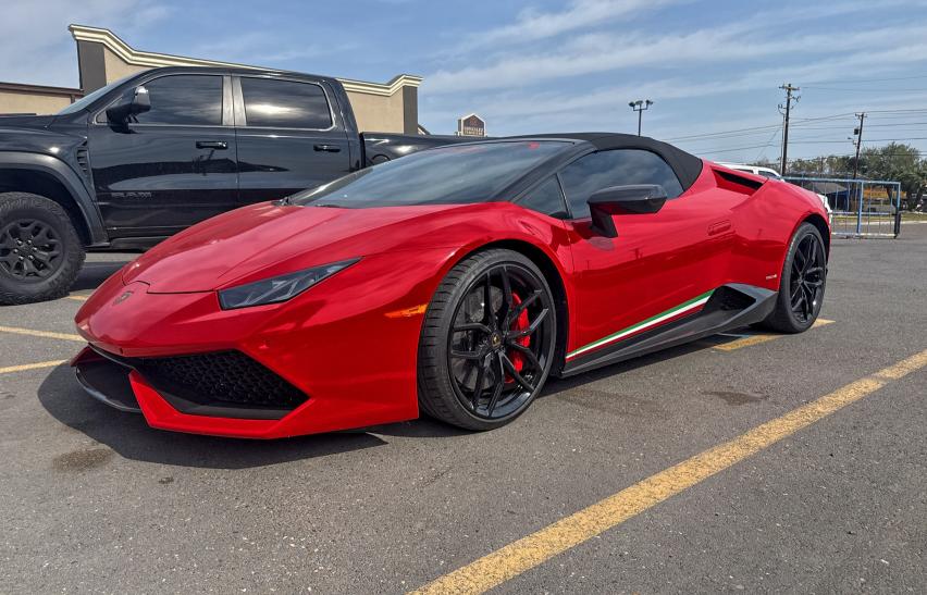 Photo 2 from auction – 2016 LAMBORGHINI HURACAN with VIN ZHWUR1ZF9GLA04958