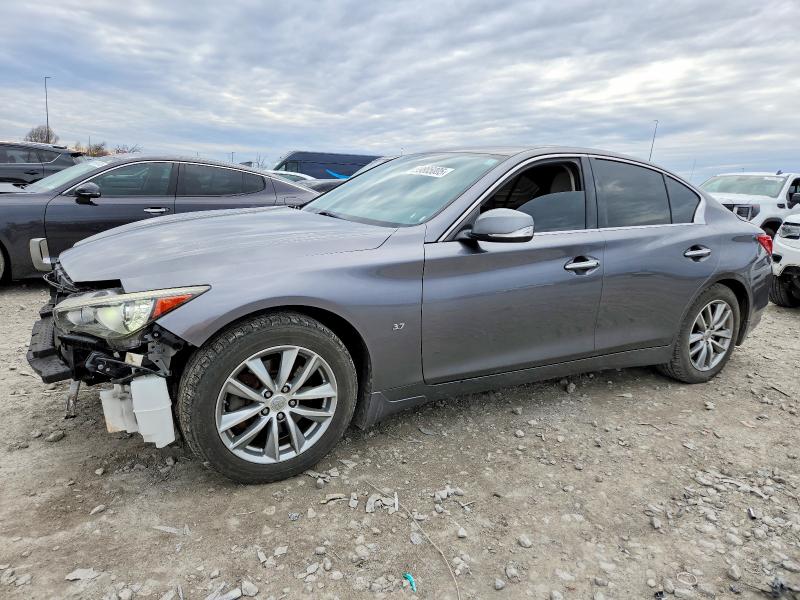 INFINITI Q50 BASE 2014 with VIN JN1BV7AR4EM704155 - Photo from auction