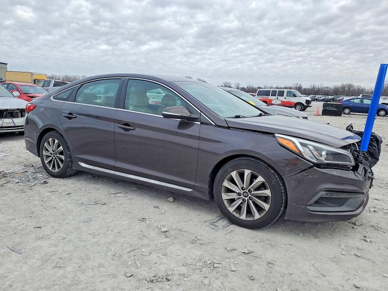 Photo 4 from auction – 2016 HYUNDAI SONATA SPO with VIN 5NPE34AF0GH433693
