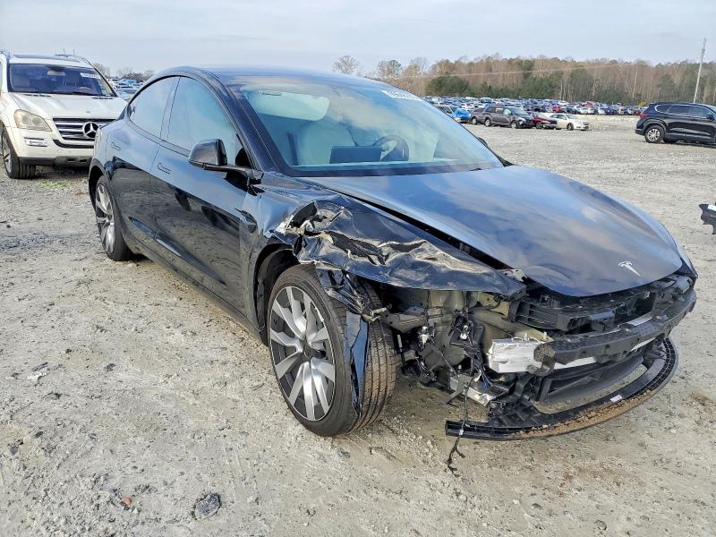 Photo 4 from auction – 2025 TESLA MODEL 3 with VIN 5YJ3E1EA0SF902996