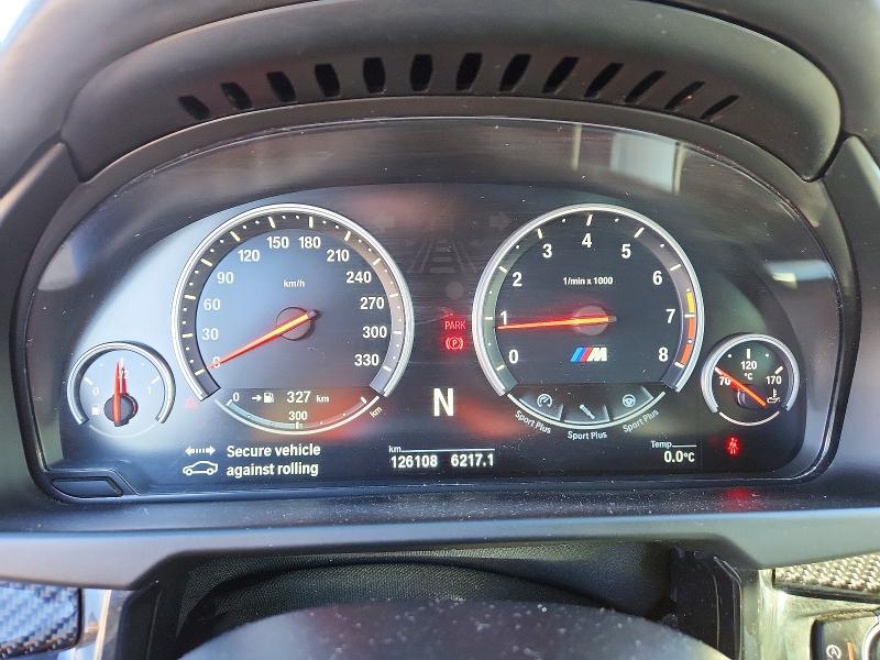 Photo 9 from auction – 2016 BMW X6 M with VIN 5YMKW8C59G0R43499