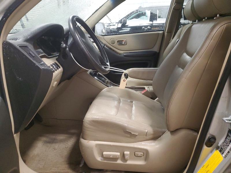 Photo 7 from auction – 2003 TOYOTA HIGHLANDER with VIN JTEHF21A830145808
