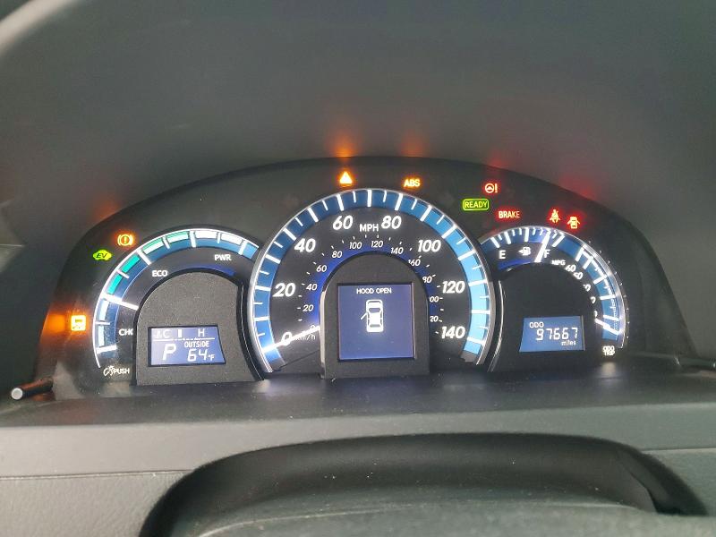 Photo 9 from auction – 2012 TOYOTA CAMRY HYBR with VIN 4T1BD1FK0CU040261