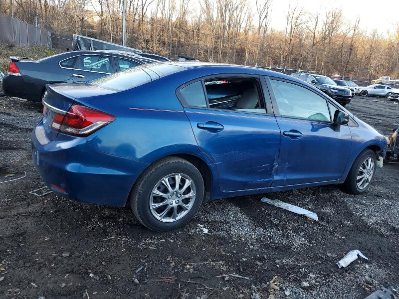 Photo 3 from auction – 2013 HONDA CIVIC with VIN 19XFB2F57DE005356