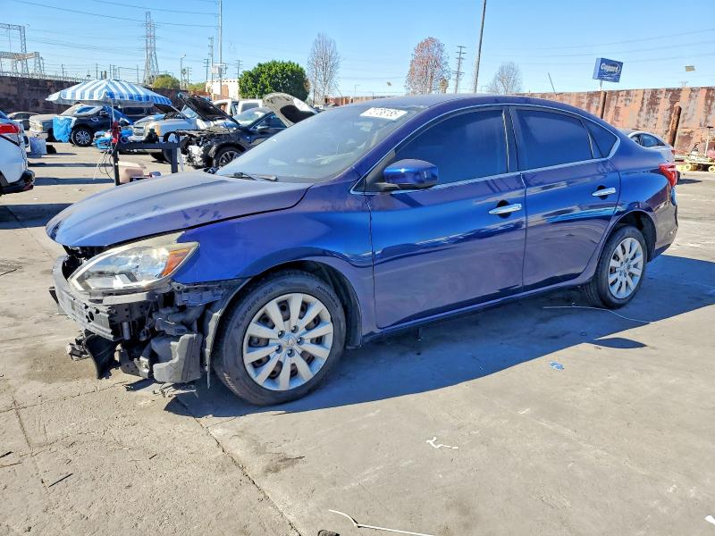 NISSAN SENTRA S 2018 with VIN 3N1AB7AP4JY226863 - Photo from auction