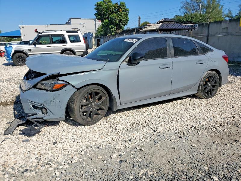 HONDA CIVIC 2022 with VIN 2HGFE2F57NH575646 - Photo from auction